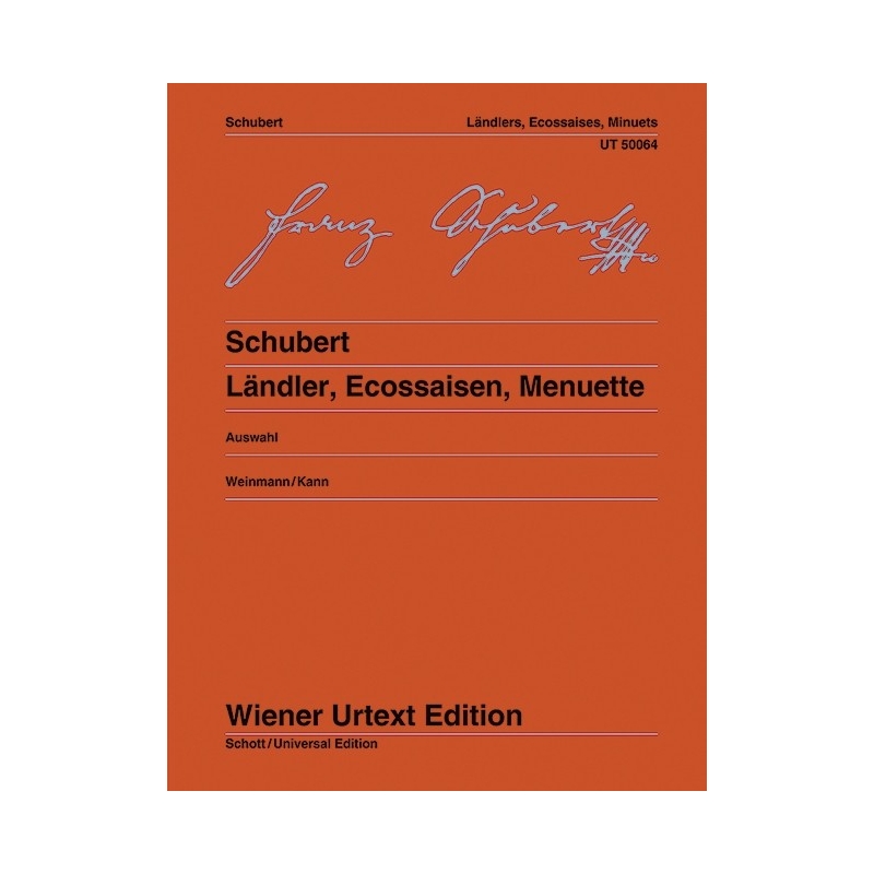 Schubert, Franz - Ländlers, Ecossaises, Minuets