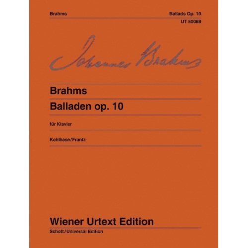 Brahms, Johannes - Ballades...