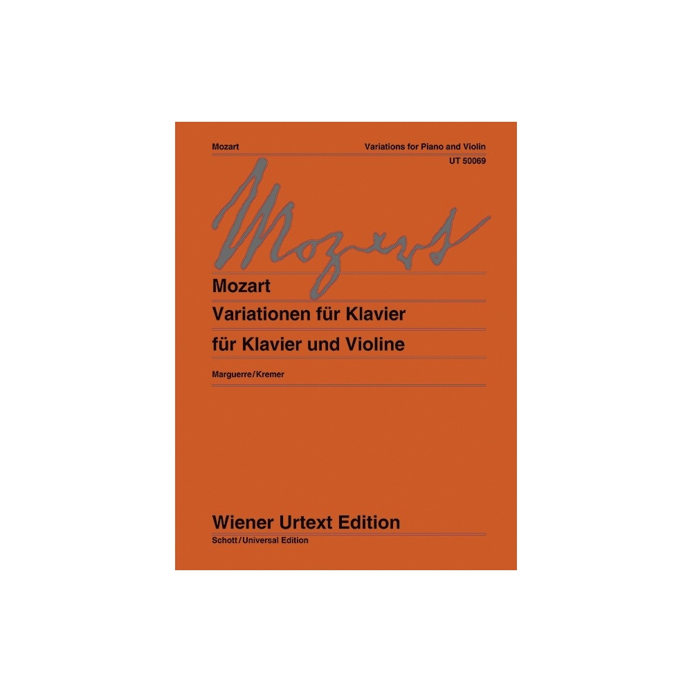 Mozart, Wolfgang Amadeus - Variations 