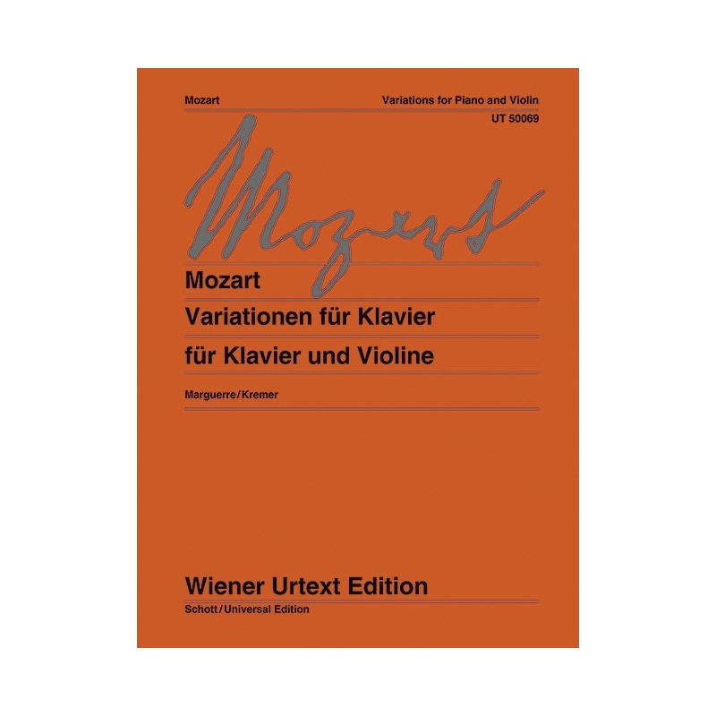Mozart, Wolfgang Amadeus - Variations 