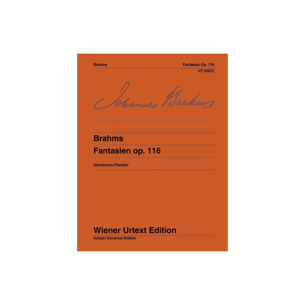 Brahms, Johannes - Fantasies op. 116 