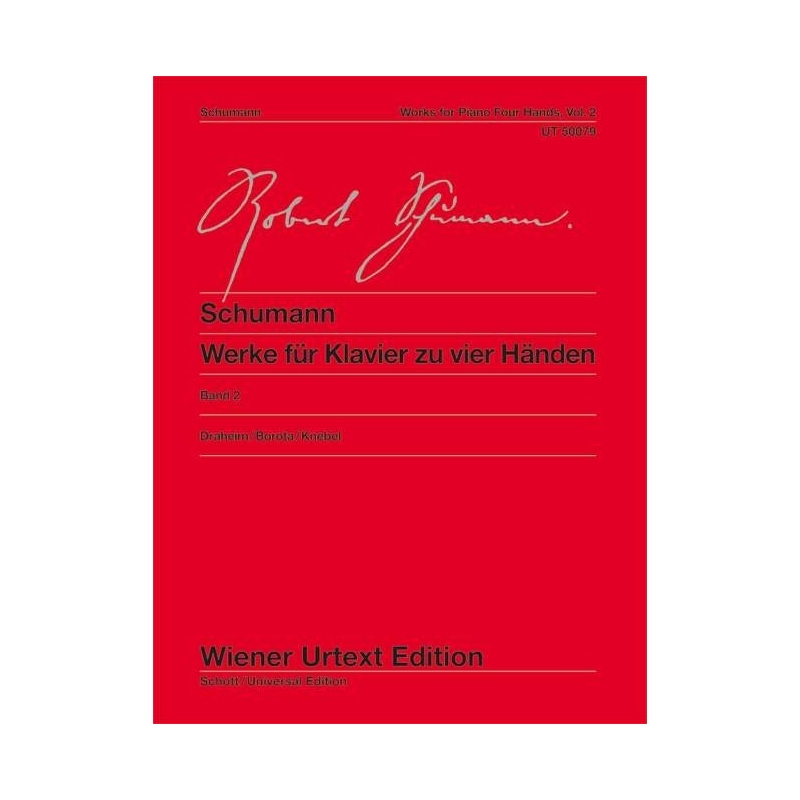 Schumann, Robert - Works for Piano 4 Hands Vol. 2