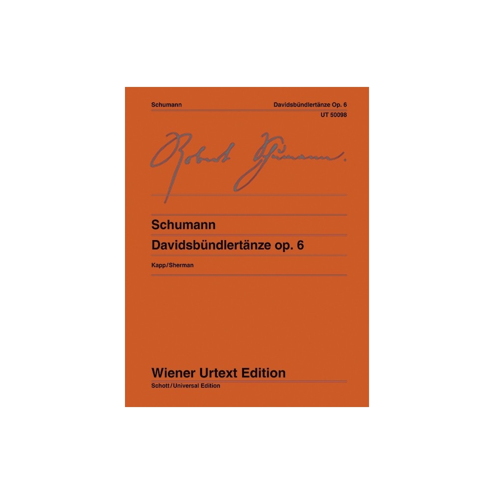 Schumann, Robert - Davidsbündlertänze op. 6 