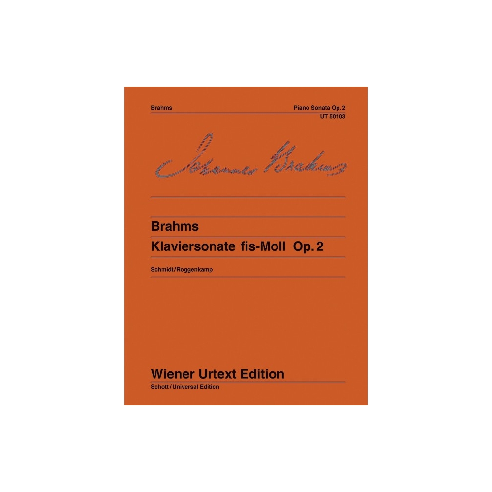 Brahms, Johannes - Piano Sonata op. 2 