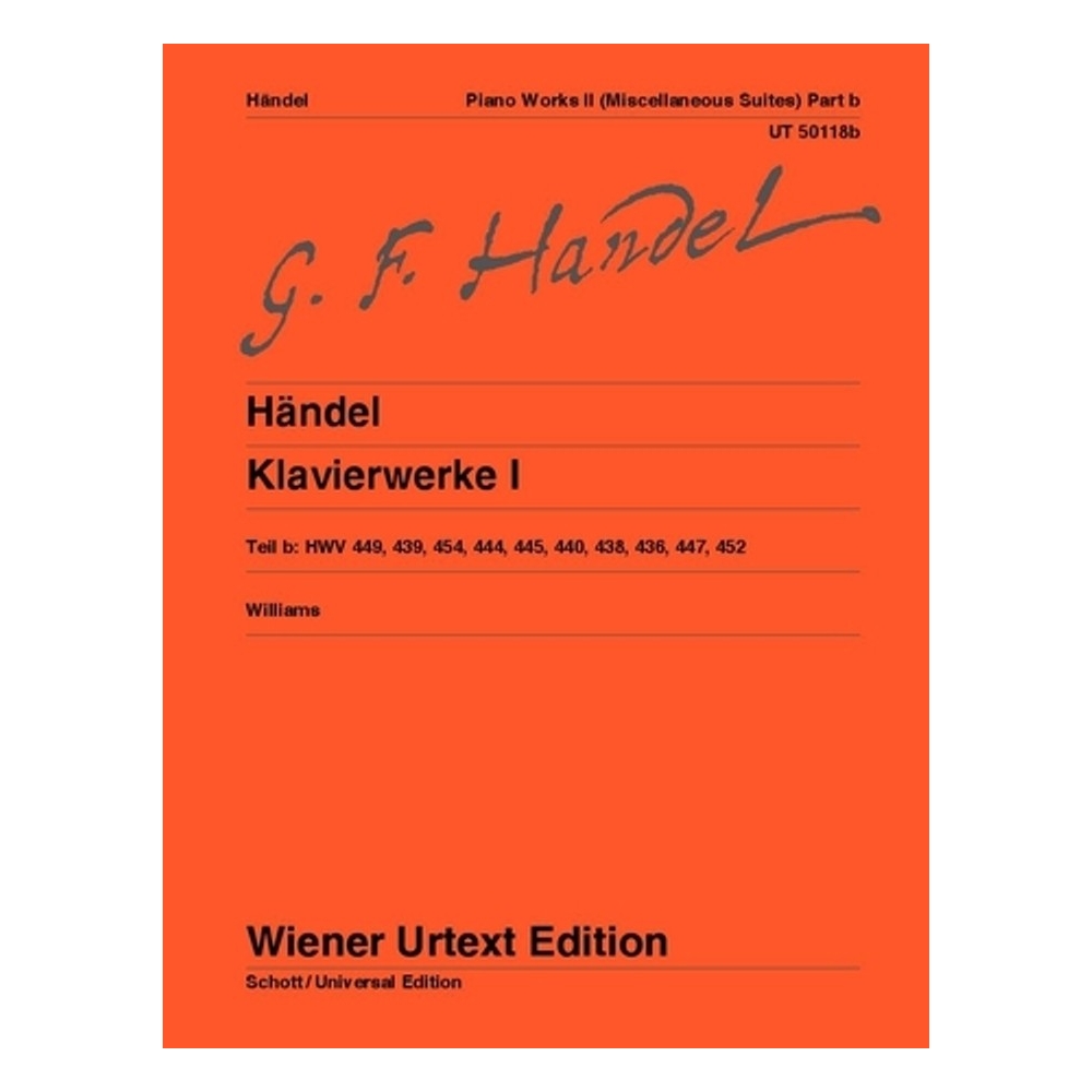 Handel, George Frideric - Keyboard Works Vol. 1b