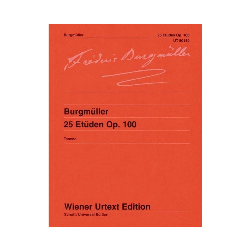 Burgmueller, Friedrich - 25 Etudes op. 100 