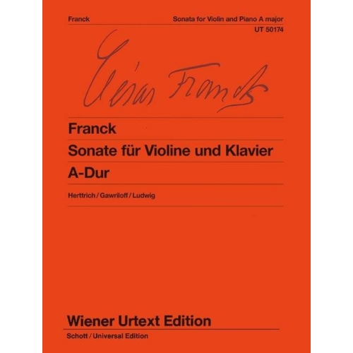 Franck, César - Sonata for Violin and Piano A major