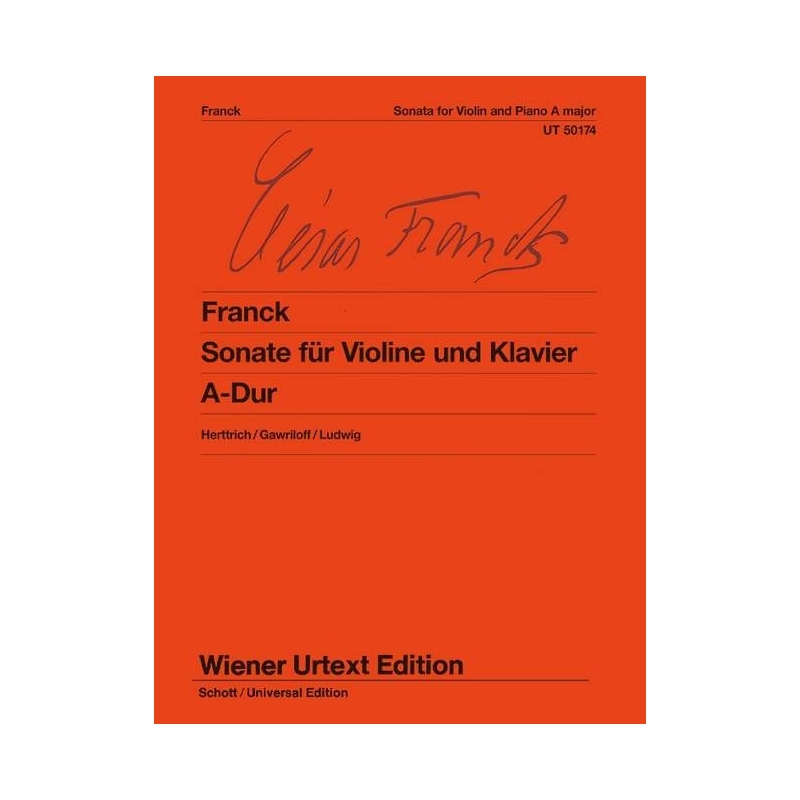 Franck, César - Sonata for Violin and Piano A major 