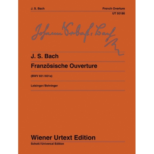 Bach, J.S - French Overture BWV 831/831a