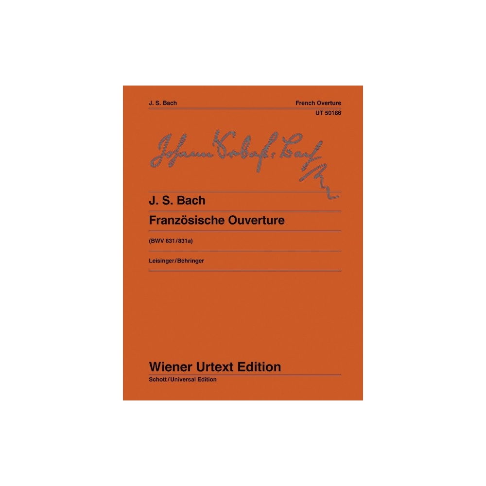Bach, J.S - French Overture BWV 831/831a 