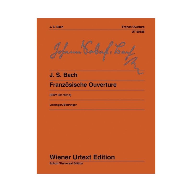 Bach, J.S - French Overture BWV 831/831a 