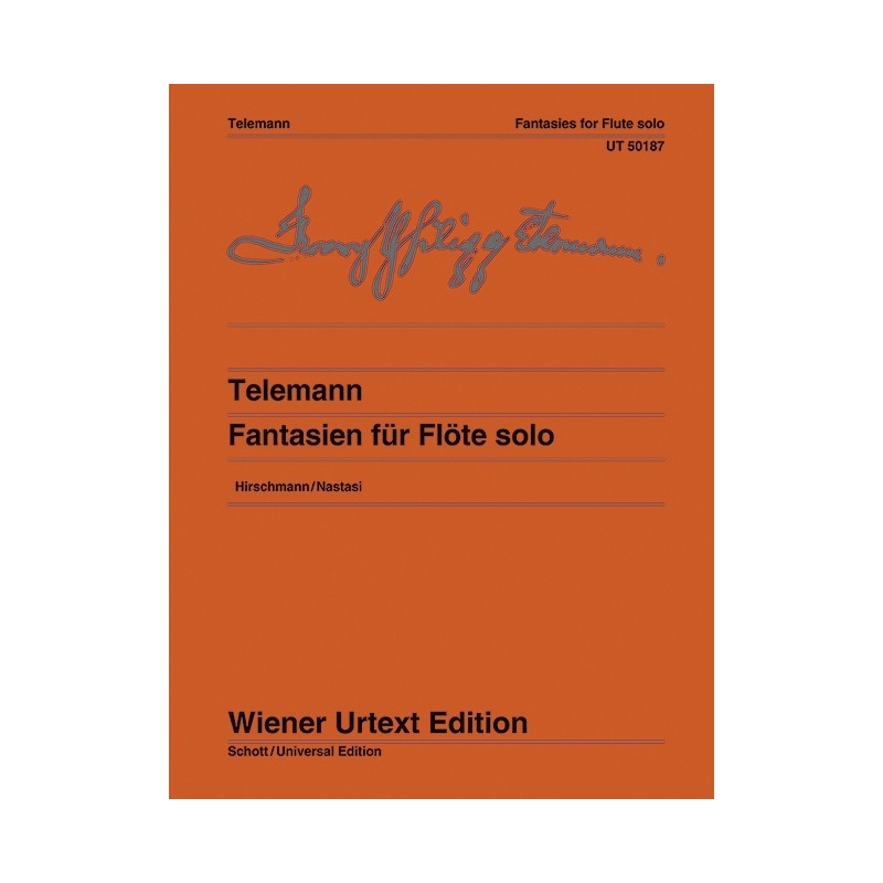 Telemann, Georg Philipp - 12 Fantasies 