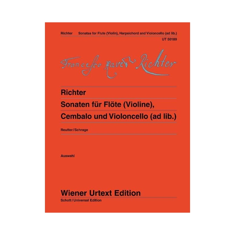 Richter, Franz Xaver - Sonatas 