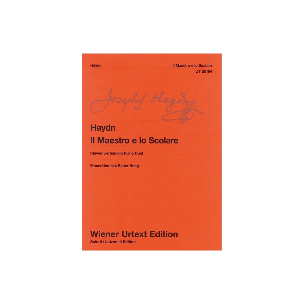 Haydn, Joseph - Il Maestro e lo Scolare Hob.XVIIa:1 