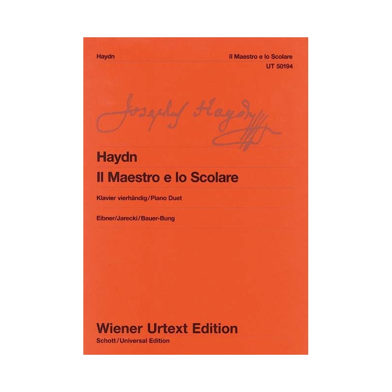 Haydn, Joseph - Il Maestro e lo Scolare Hob.XVIIa:1 
