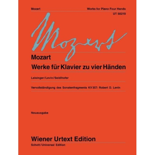 Mozart, W. A - Works for...