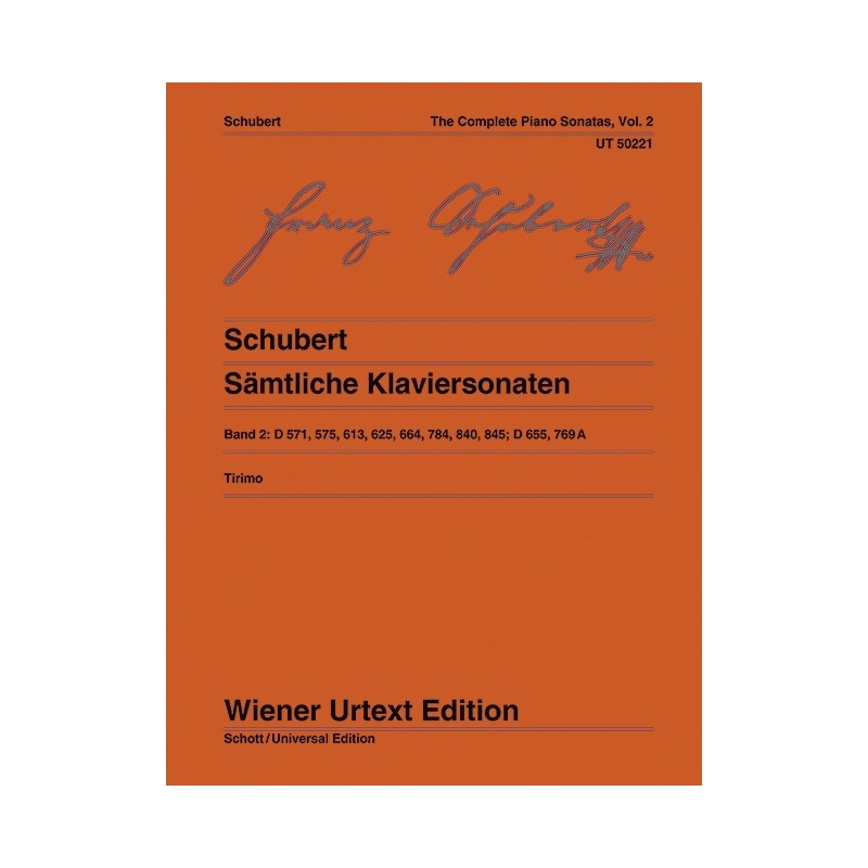 Schubert, Franz - The Complete Piano Sonatas Vol. 2
