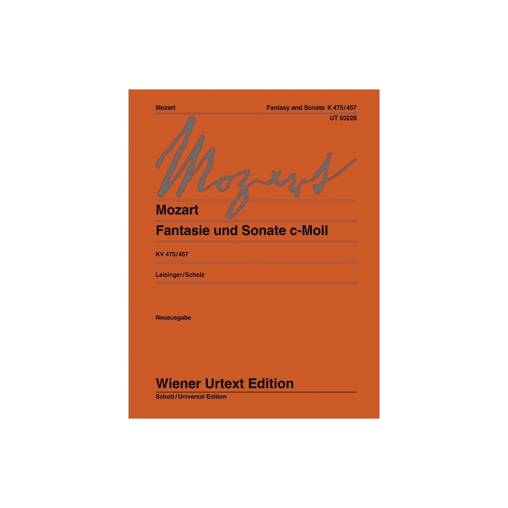 Mozart, Wolfgang Amadeus - Fantasia and Sonata KV 475/457 