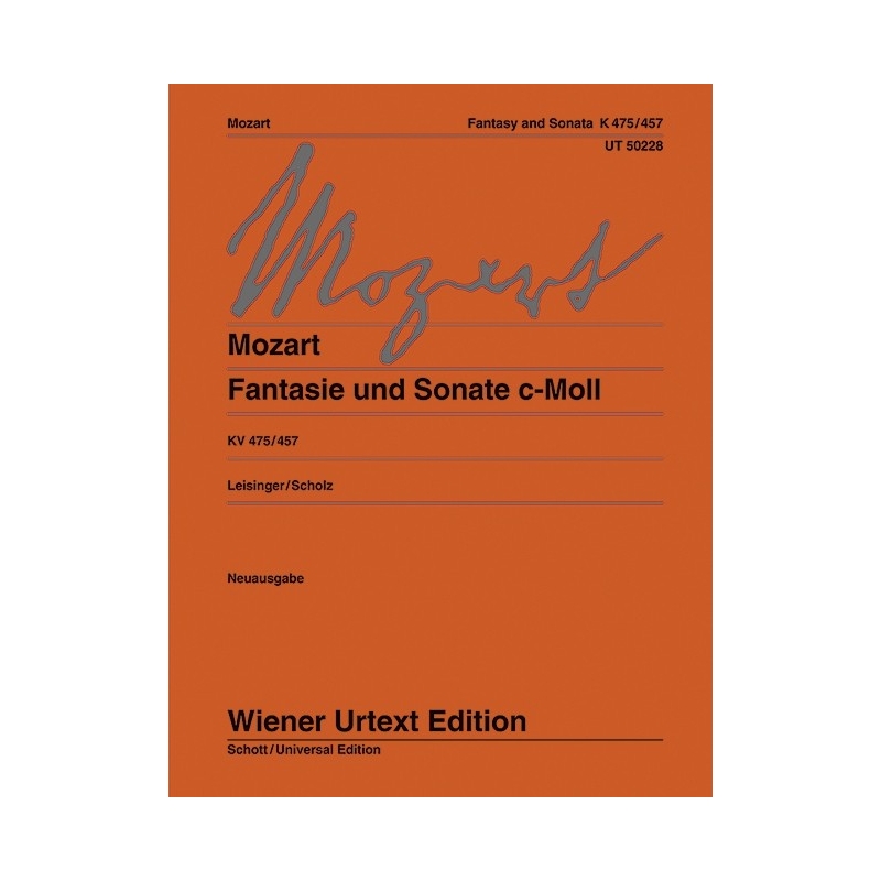 Mozart, Wolfgang Amadeus - Fantasia and Sonata KV 475/457 