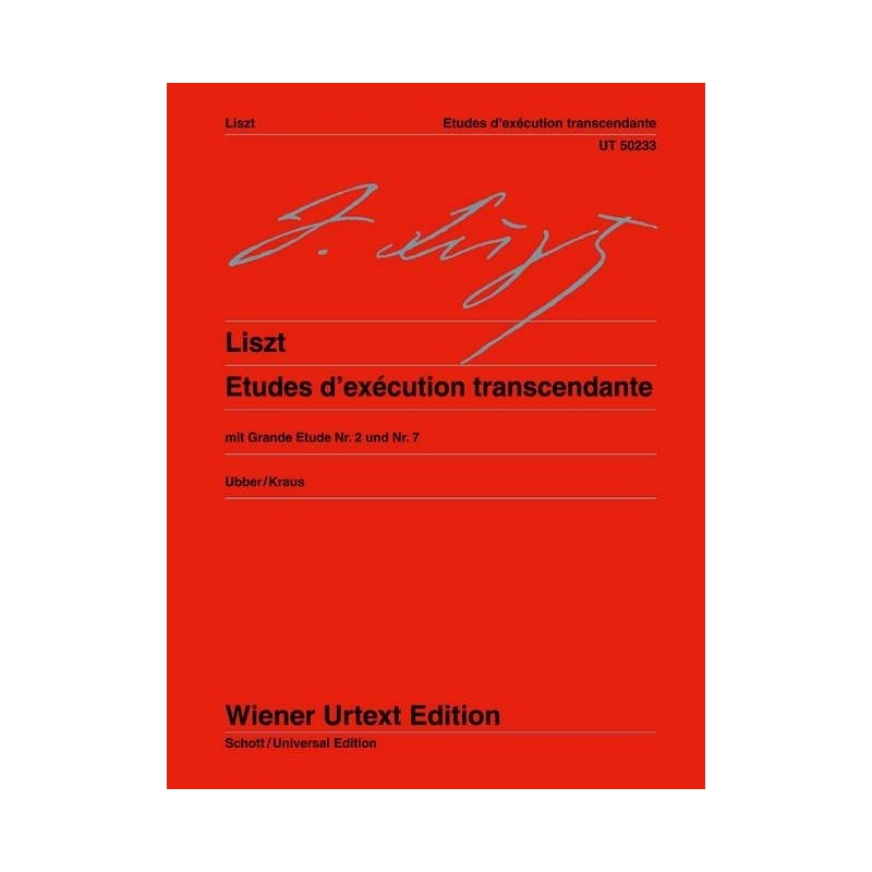 Liszt, Franz - Etudes d'exécution transcendante 