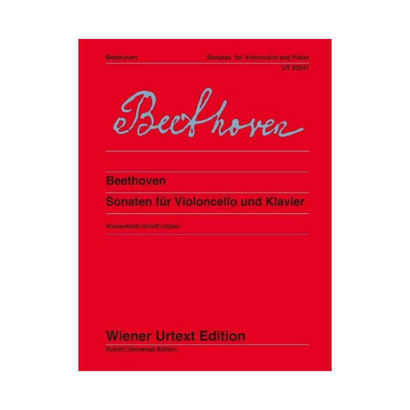 Beethoven, Ludwig van - Sonatas for cello and piano 