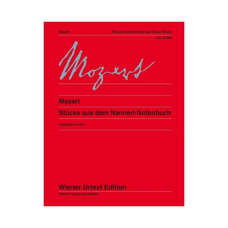 Mozart, Wolfgang Amadeus - Pieces from the Nannerl Music Book 