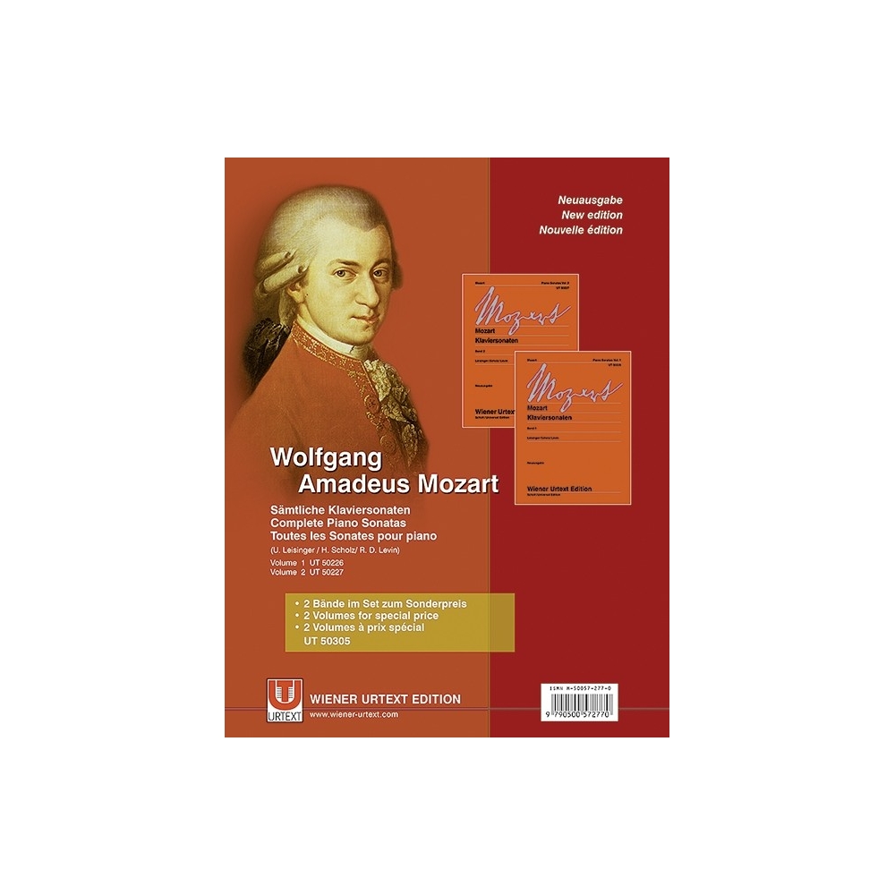 Mozart, Wolfgang Amadeus - Complete Piano Sonatas Vol. 1-2