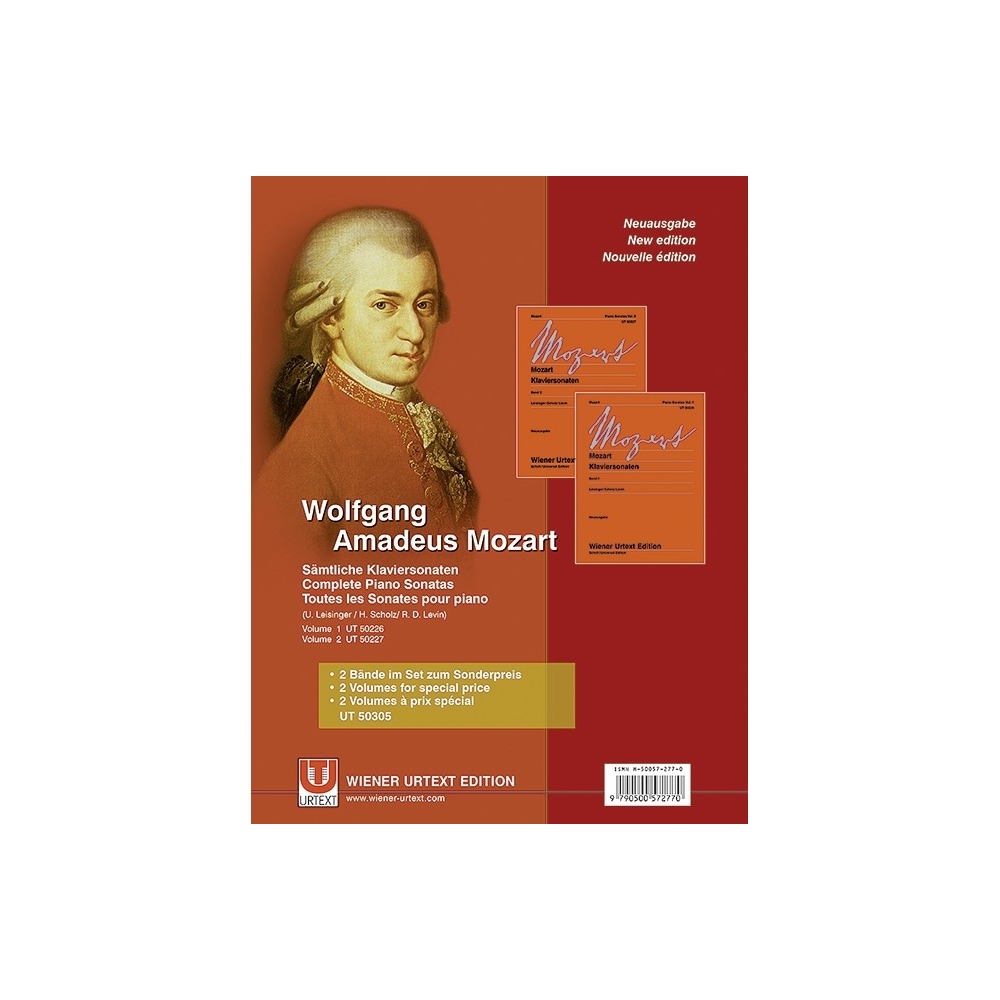 Mozart, W. A - Complete Piano Sonatas Band 1-2