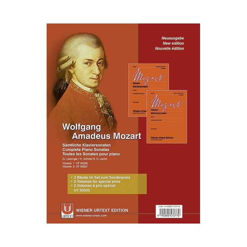 Mozart, W. A - Complete Piano Sonatas Band 1-2