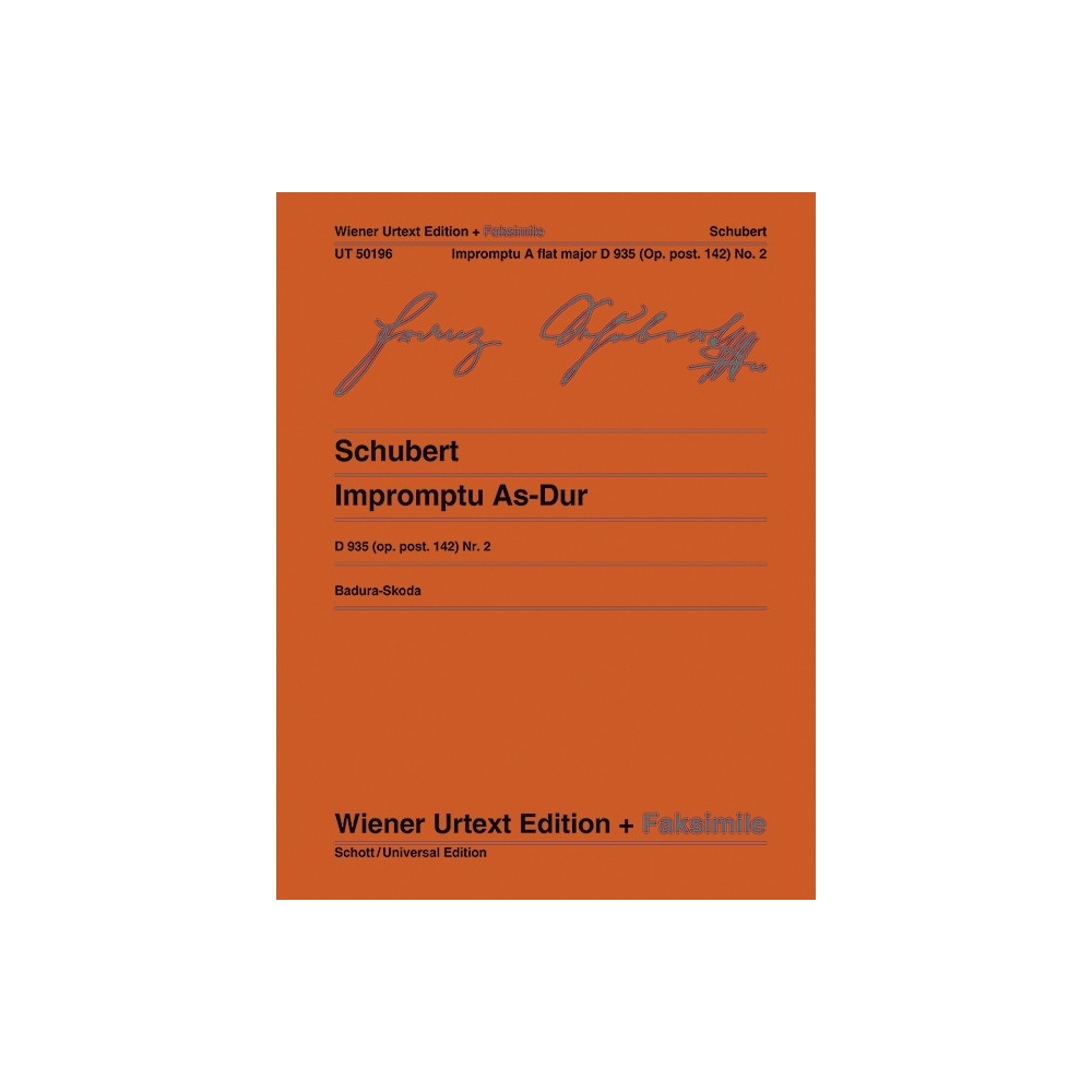 Schubert, Franz - Impromptu op. posth. 142 D 935 
