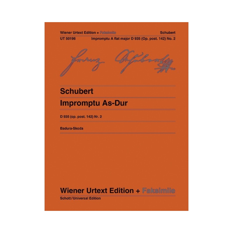 Schubert, Franz - Impromptu op. posth. 142 D 935 