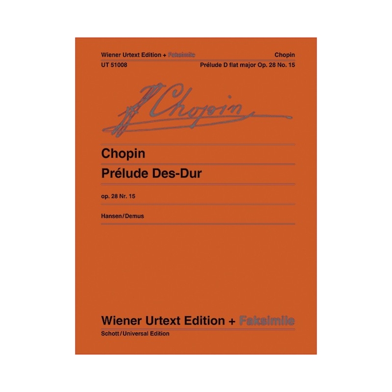 Chopin, Frédéric - Prelude op. 28/15 