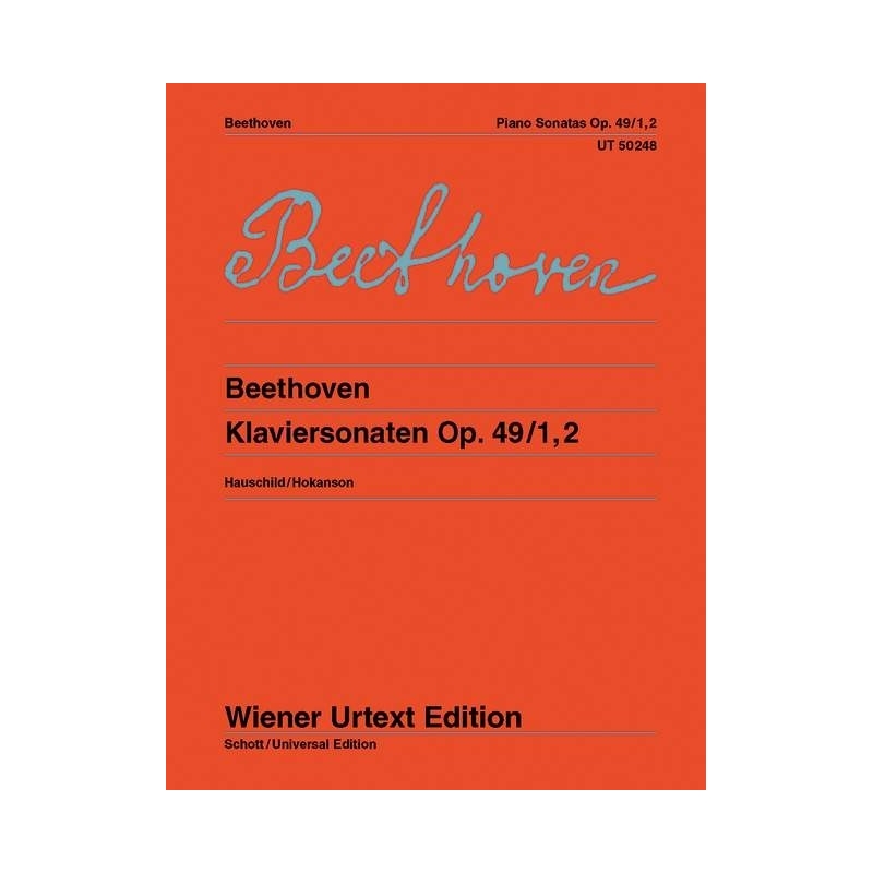 Beethoven, Ludwig van - Sonatas G Minor and G Major op. 49/1 + 2 