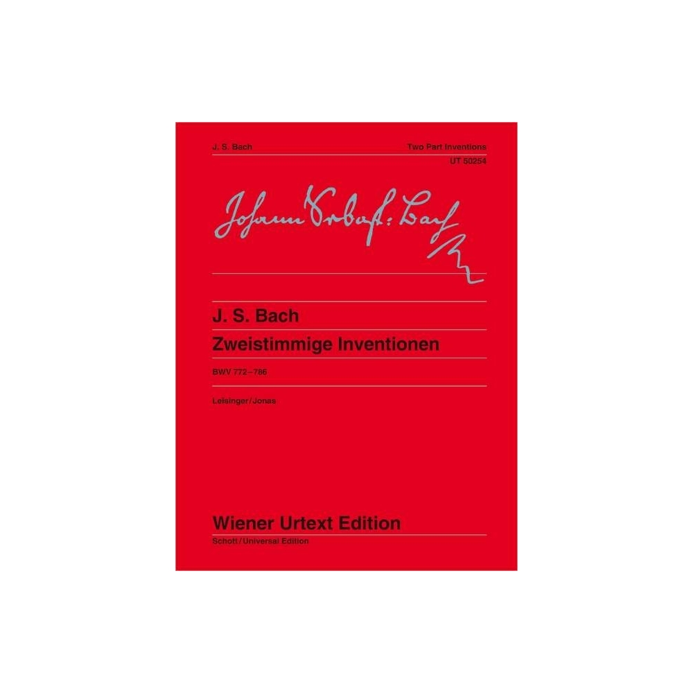 Bach, J.S - Two-Part Inventions BWV 772-786 