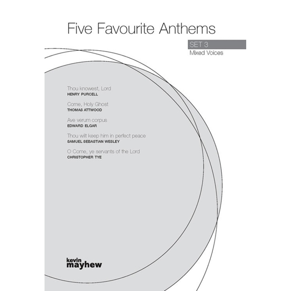 Five Favourite Anthems Set Three - Mixed Voices