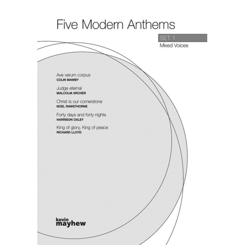 Five Modern Anthems Set 1