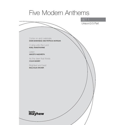 Five Modern Anthems Set 1