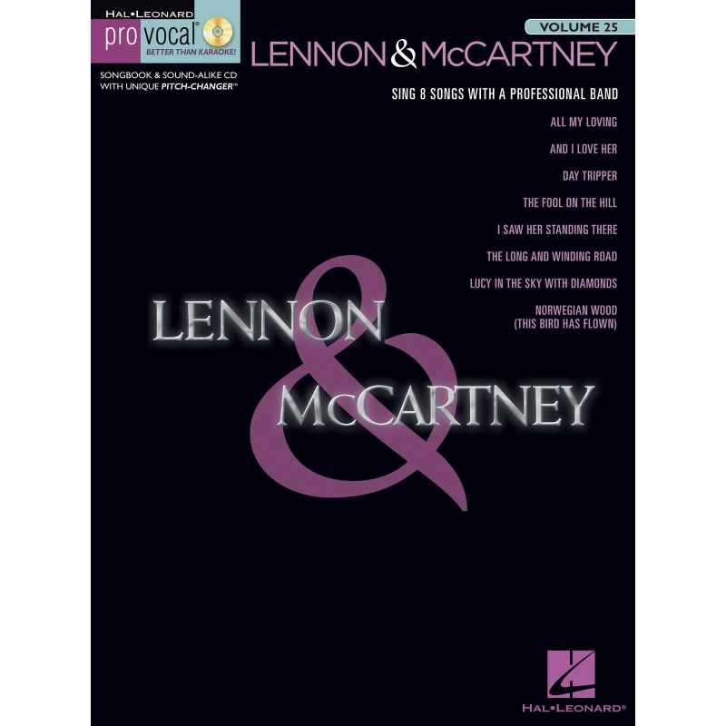 Pro Vocal Volume 25: Lennon & McCartney