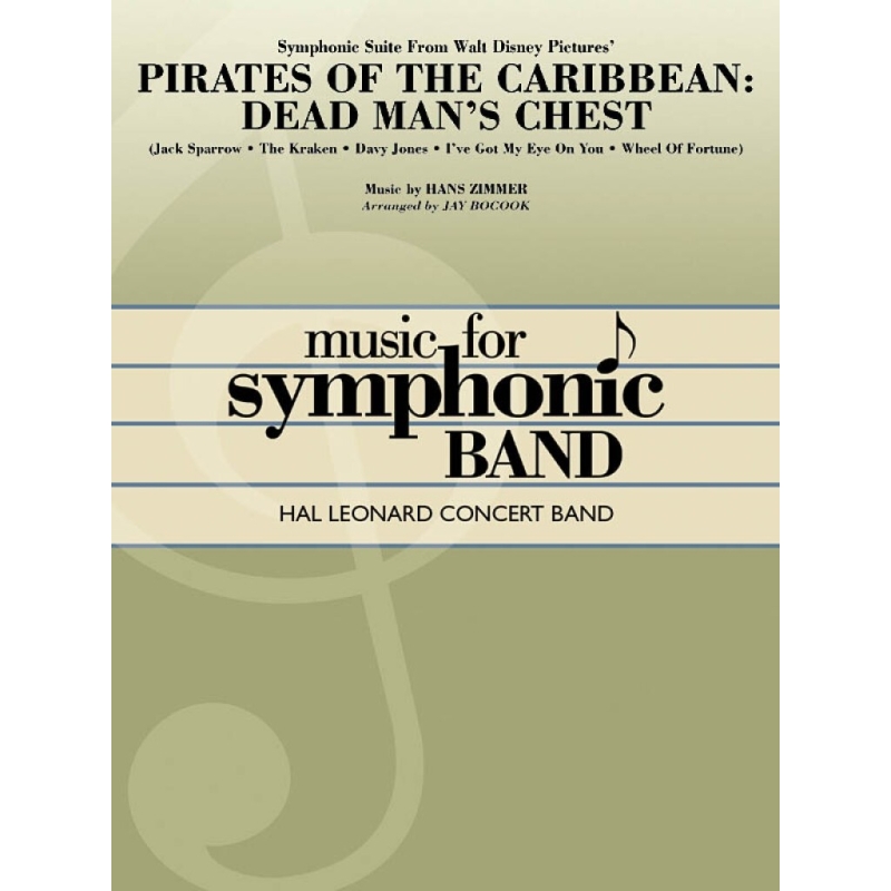 Pirates of the Caribbean - Concert Band (US Grade 4)