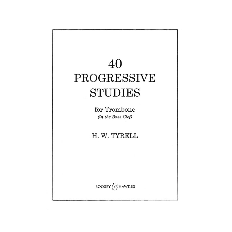 Tyrell, H. W. - 40 Progressive Studies 