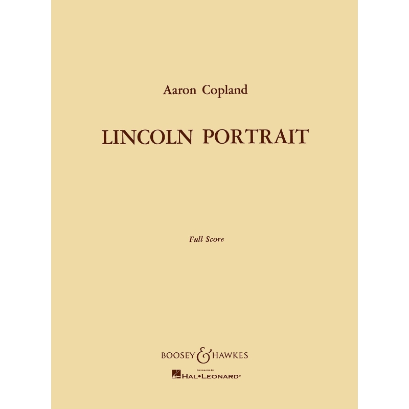 Copland, Aaron - Lincoln Portrait