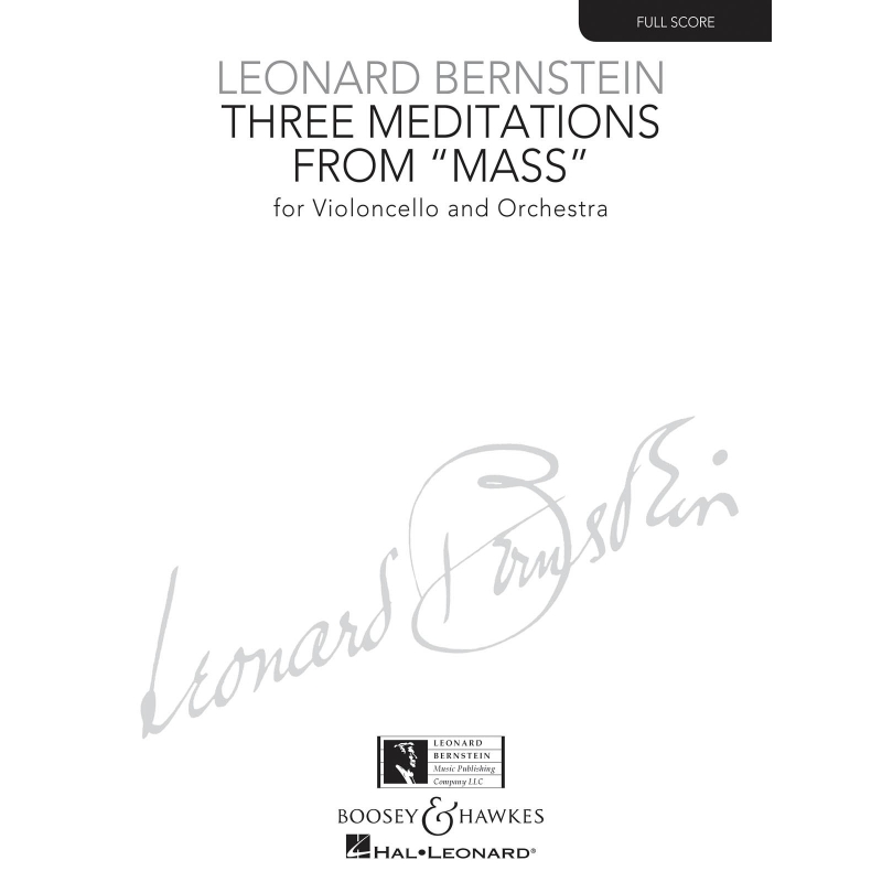 Bernstein, Leonard - Three Meditations