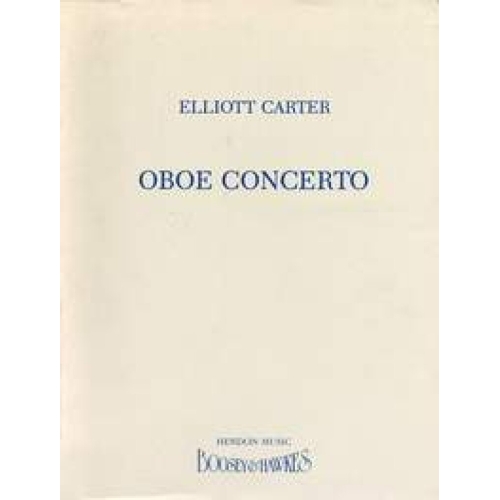 Carter, Elliott - Oboe Concerto 