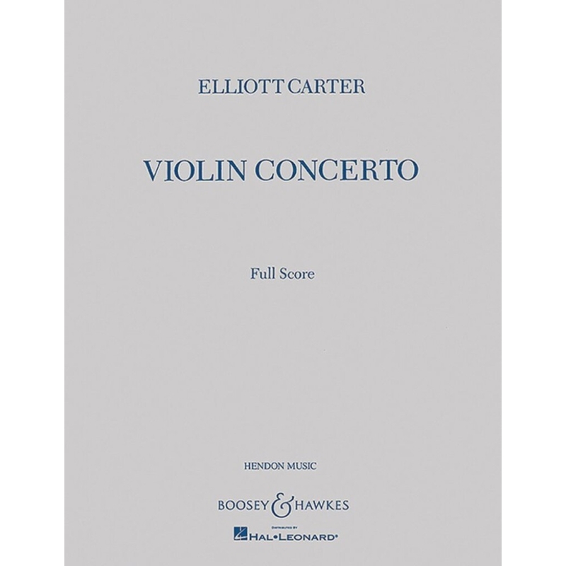 Carter, Elliott - Violin Concerto