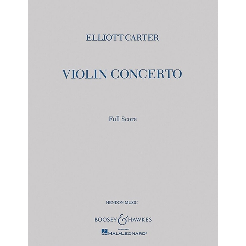 Carter, Elliott - Violin Concerto 