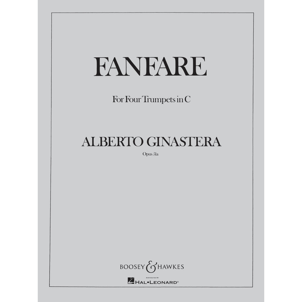 Ginastera, Alberto - Fanfare op. 51a 