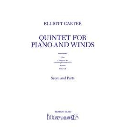 Carter, Elliott - Quintet 