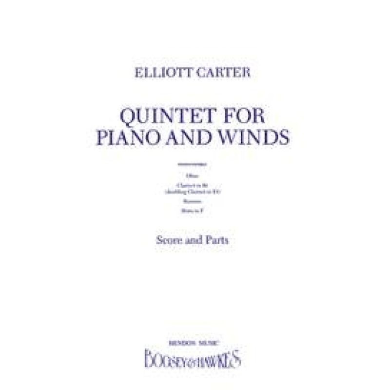 Carter, Elliott - Quintet