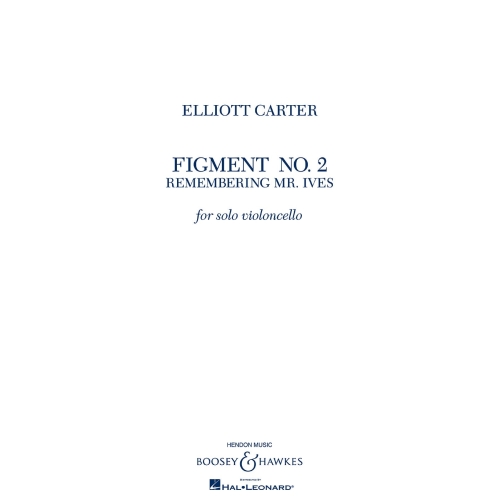 Carter, Elliott - Figment No. 2