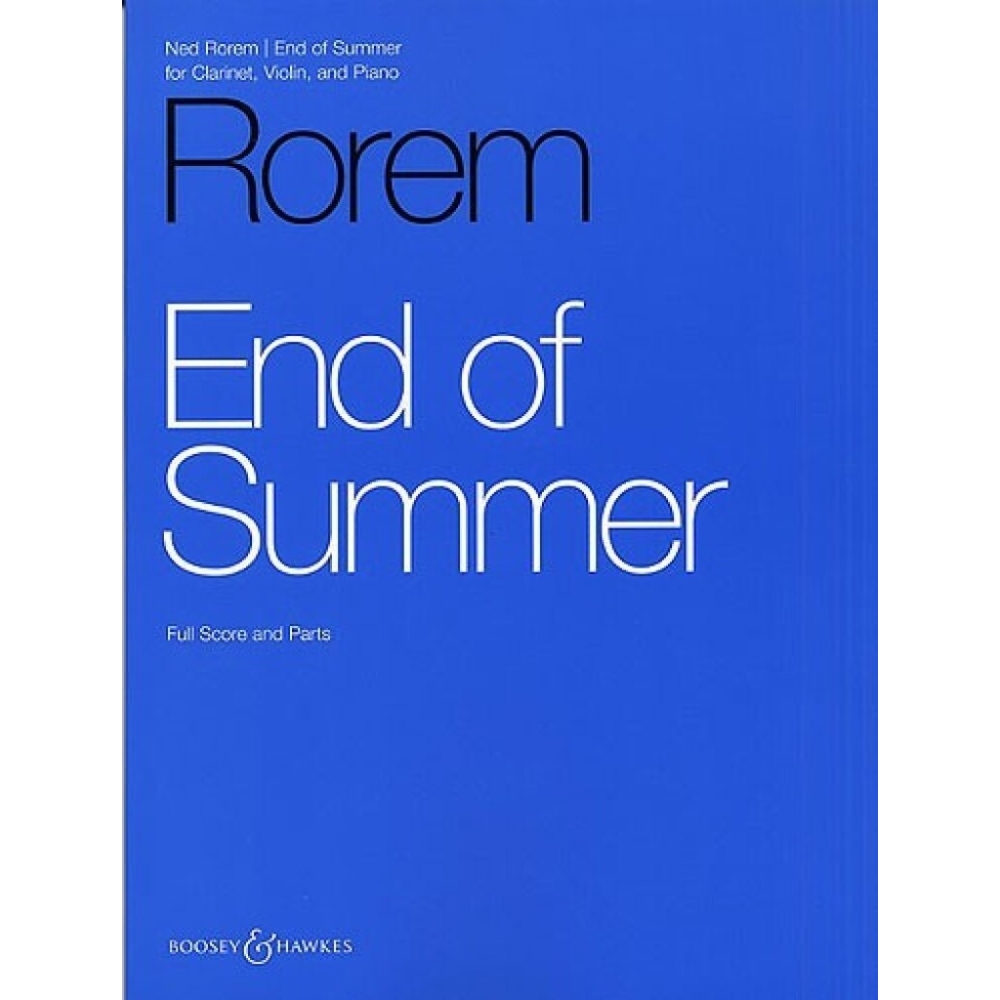 Rorem, Ned - End of Summer 